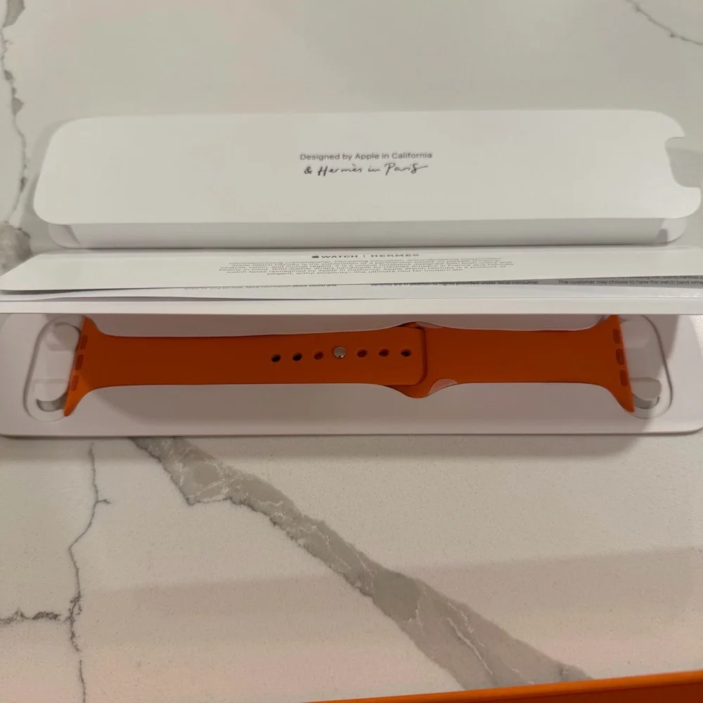 Apple Watch Hermès Series 7 45mm Silver Stainless CEL